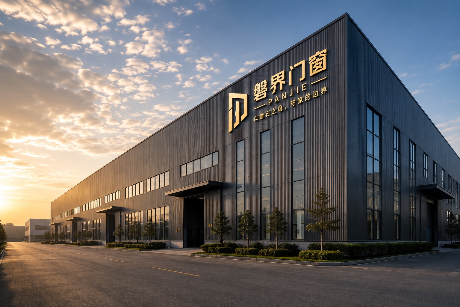 磐界门窗品牌厂区形象视觉